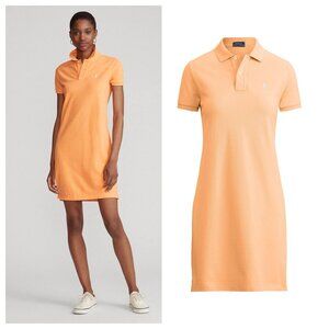 Polo Ralph Lauren Pony Cotton Mesh Polo Dress